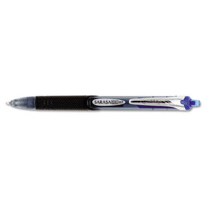 ZEBRA PEN CORPORATION 46420 Sarasa SE Retractable Gel Pen, Blue Ink, Medium, Dozen by ZEBRA PEN CORP.