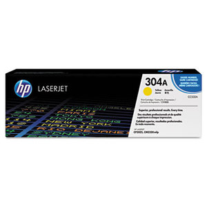 Hewlett-Packard CC532AG HP 304A, (CC532A-G) Yellow Original LaserJet Toner for US Government, 2800 Yield by HEWLETT PACKARD SUPPLIES