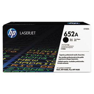 CF320A (HP 652A) Toner, 11500 Page-Yield, Black by HEWLETT PACKARD