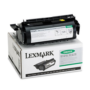Lexmark International, Inc 1382929 1382929 High-Yield Toner for Labels, 17600 Page-Yield, Black by LEXMARK INT'L, INC.