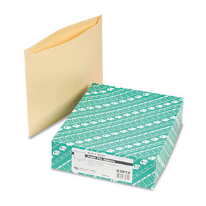 QUALITY PARK PRODUCTS 63972 Paper File Jackets, 9 1/2 x 11 3/4, 28 lb Manila, Buff, 100/Box by QUALITY PARK PRODUCTS