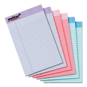 Tops Products 63016 Prism Plus Colored Legal Pads, 5 x 8, Pastels, 50 Sheets, 6 Pads/Pack by TOPS BUSINESS FORMS