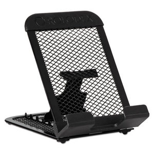 Adjustable Mobile Device Mesh Stand, Black by ROLODEX