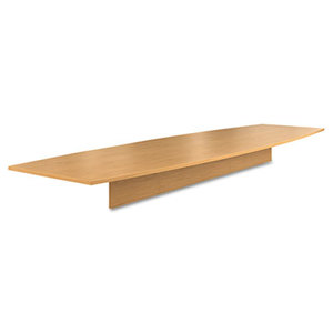 HON COMPANY T16848PNC Preside Boat-Shaped Conference Table Top, 168 x 48, Harvest by HON COMPANY