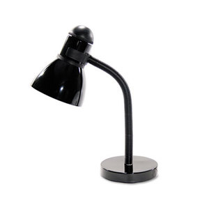 LEDU CORP. LED-L9090 Advanced Style Incandescent Gooseneck Desk Lamp, 16" High, Black by LEDU CORP.