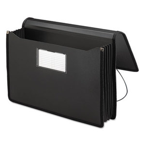 SMEAD MANUFACTURING COMPANY 71510 Poly Premium Wallets, 5 1/4" Exp, Legal, Black by SMEAD MANUFACTURING CO.
