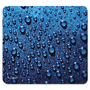 Naturesmart Mouse Pad, Raindrops Design, 8 1/2 x 8 x 1/10 by ALLSOP, INC.