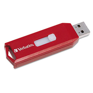 Verbatim America, LLC 96806 Store 'n' Go USB 2.0 Flash Drive, 32GB, Red by VERBATIM CORPORATION