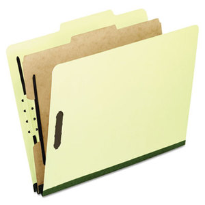 Cardinal Brands, Inc 1157G Four-, Six-, and Eight-Section Pressboard Folders, Letter, Light Green, 10/Box by ESSELTE PENDAFLEX CORP.