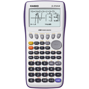 Casio Computer Co., Ltd FX-9750GII-WE FX-9750GII Graphing Calculator (White)