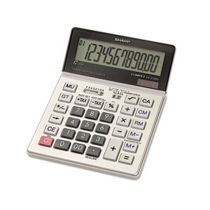 VX2128V Commercial Desktop Calculator, 12-Digit LCD by SHARP ELECTRONICS