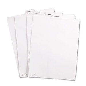 Kleer-Fax, Inc 81142 80000 Series Legal Index Dividers, Bottom Tab, Printed "Exhibit C", 25/Pack by KLEER-FAX