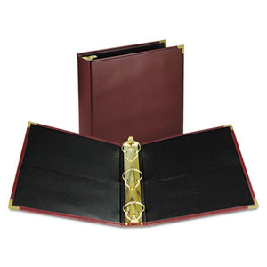 SAMSILL CORPORATION 15164 Classic Collection Zipper Ring Binder, 11 x 8 1/2, 2" Cap, Burgundy by SAMSILL CORPORATION