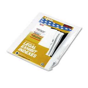 Kleer-Fax, Inc 91021 90000 Series Legal Exhibit Index Dividers, Side Tab, Printed "21", 25/Pack by KLEER-FAX