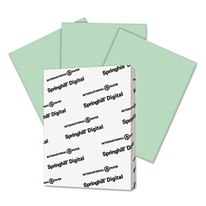 International Paper Company 045100 Digital Index Color Card Stock, 90 lb, 8 1/2 x 11, Green, 250 Sheets/Pack by INTERNATIONAL PAPER