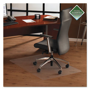 Floortex 1220019ER Cleartex Ultimat Polycarbonate Chair Mat for Hard Floors, 79 x 48, Clear by FLOORTEX