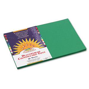 PACON CORPORATION 8007 Construction Paper, 58 lbs., 12 x 18, Holiday Green, 50 Sheets/Pack by PACON CORPORATION