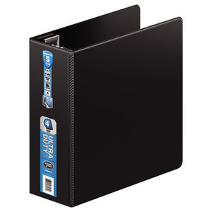 ACCO Brands Corporation W87612 Ultra Duty D-Ring Binder, 4" Cap, Black by WILSON JONES CO.