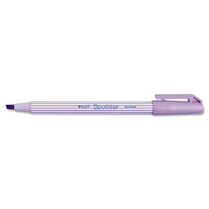 Pilot Corporation 49011 Spotliter Highlighter, Chisel Point, Pocket Clip, Fluorescent Purple, 12/Pk by PILOT CORP. OF AMERICA