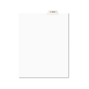 Avery 12390 Avery-Style Preprinted Legal Bottom Tab Dividers, Exhibit Q, Letter, 25/Pack by AVERY-DENNISON