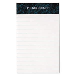 Docket Ruled Perforated Pads, Legal/Wide, 3 x 5, White, 50 Sheets, Dozen by TOPS BUSINESS FORMS