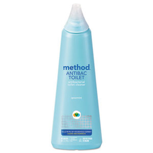 Antibacterial Toilet Cleaner, Spearmint, 24 oz Bottle by METHOD PRODUCTS INC.