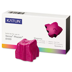 Katun Corporation 38705 KAT38705 Phaser 8400 Compatible, 108R00606 Solid Ink, 3400 Yld, 3/Box, Magenta by KATUN CORPORATION