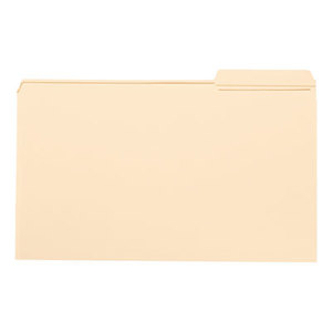 SMEAD MANUFACTURING COMPANY 15337 File Folder, 1/3 Cut Third Position, Reinforced Top Tab, Legal, Manila, 100/Box by SMEAD MANUFACTURING CO.