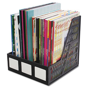 Advantus Corporation AVT-34091 Literature File, Three Slots, Black by ADVANTUS CORPORATION