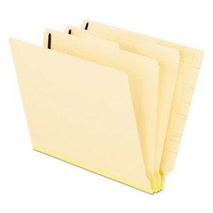 Cardinal Brands, Inc 13175 Manila End Tab Classification Folders, 2 Dividers/Six-Section, Letter, 10/Box by ESSELTE PENDAFLEX CORP.