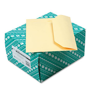 QUALITY PARK PRODUCTS 54411 Open Side Booklet Envelope, Traditional, 12 x 9, Cameo Buff, 100/Box by QUALITY PARK PRODUCTS