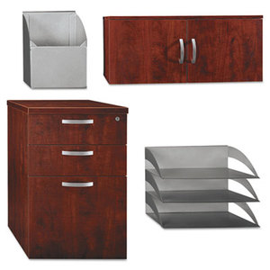 Bush Industries, Inc WC36490-03 Storage/Accessory Kit Office-in-an-Hour Hansen Cherry by BUSH INDUSTRIES