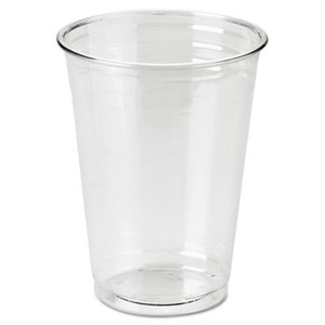DIXIE FOOD SERVICE CP10DX Clear Plastic PETE Cups, Cold, 10oz, WiseSize, 25/Pack, 20 Packs/Carton by DIXIE FOOD SERVICE