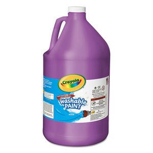 BINNEY & SMITH / CRAYOLA 542128040 Washable Paint, Violet, 1 gal by BINNEY & SMITH / CRAYOLA