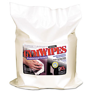 Antibacterial Gym Wipes Refill, 6 x 8, Unscented, 700/Pack, 4 Packs/Carton by 2XL CORPORATION, INC.