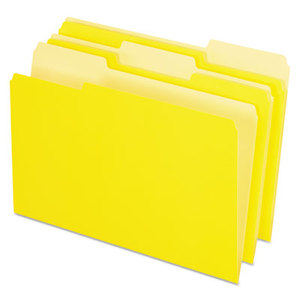 Cardinal Brands, Inc 1531/3YEL Colored File Folders, 1/3 Cut Top Tab, Legal, Yellow, Light Yellow, 100/Box by ESSELTE PENDAFLEX CORP.