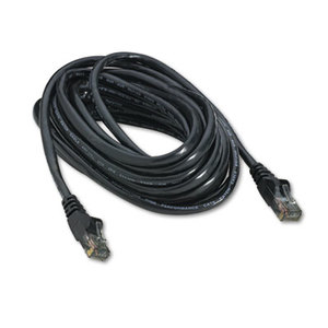 Belkin International, Inc A3L98014BLKS High Performance CAT6 UTP Patch Cable, 14 ft., Black by BELKIN COMPONENTS