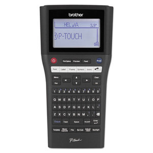 PT-H500LI Take-It-Anywhere Labeler, Li-ion Battery and PC Connectivity, 7 Lines by BROTHER INTL. CORP.