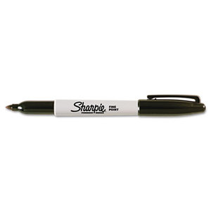 Sanford, L.P. 30051 Fine Point Permanent Marker, Black by SANFORD