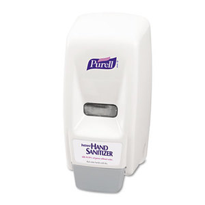 Gojo Industries, Inc 9621-12 Bag-In-Box Hand Sanitizer Dispenser, 800mL, 5 5/8w x 5 1/8d x 11h, White by GO-JO INDUSTRIES