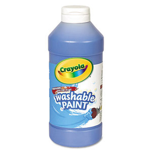 BINNEY & SMITH / CRAYOLA 542016042 Washable Paint, Blue, 16 oz by BINNEY & SMITH / CRAYOLA