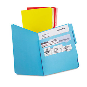 Cardinal Brands, Inc ESS10773 Divide it Up File Folder, Multi Section, 1/2 Cut Tab, Letter, Assorted, 12/Pack by ESSELTE PENDAFLEX CORP.