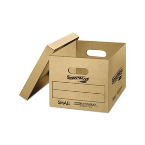 Fellowes, Inc 7714203 SmoothMove Classic Moving/Storage Box, 16 1/4l x 12 1/2w x 10 1/2h, Kraft, 10/CT by FELLOWES MFG. CO.