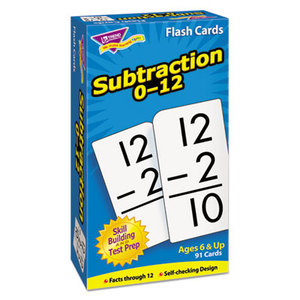 Skill Drill Flash Cards, 3 x 6, Subtraction by TREND ENTERPRISES, INC.