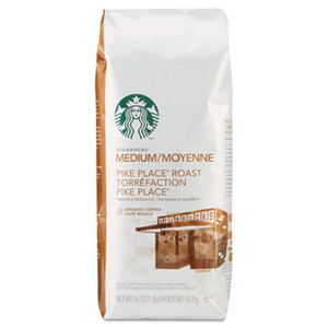 Keurig Green Mountain, Inc 11018186 Coffee, Pike Place, Ground, 1lb Bag by STARBUCKS COFFEE COMPANY