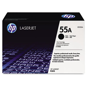 Hewlett-Packard CE255AG CE255A-G (HP-55A) Toner, 6000 Page-Yield, Black by HEWLETT PACKARD