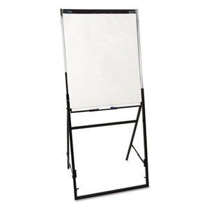 Quartet 351900 Futura Dry Erase Presentation Easel, Melamine, 24 x 36, White, Black Frame by QUARTET MFG.