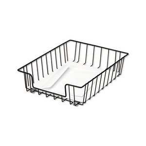 Fellowes, Inc 60112 Wire Desk Tray Organizer, Wire, Black by FELLOWES MFG. CO.