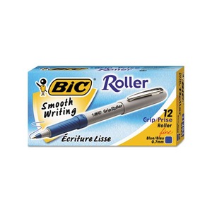 BIC CPGE11-BE Ecolutions Reaction Ballpoint Retractable Pen, Blue Ink, 1mm, Medium, Dozen by BIC CORP.