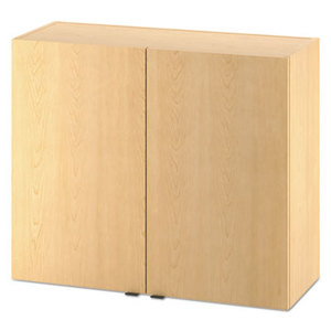 HON COMPANY HONHPHC2D36D Hospitality Wall Cabinet, Two Doors, 36w x 14d x 30h, Natural Maple by HON COMPANY